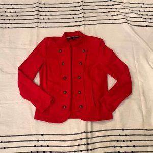 Red jacket/blazer